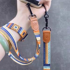 Bohemian style tribal pattern phone lanyard