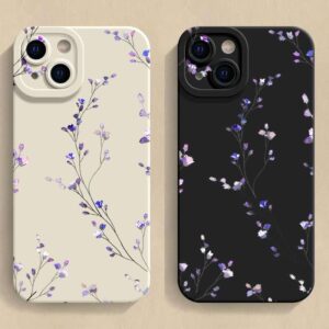Flower themed phone case