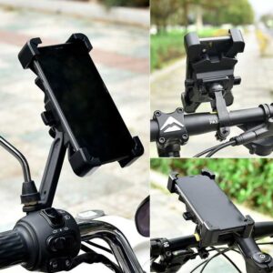 Motorcycle phone holder